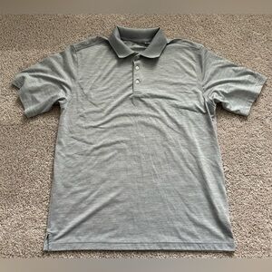 Walter Hagen men’s polo, gray, large